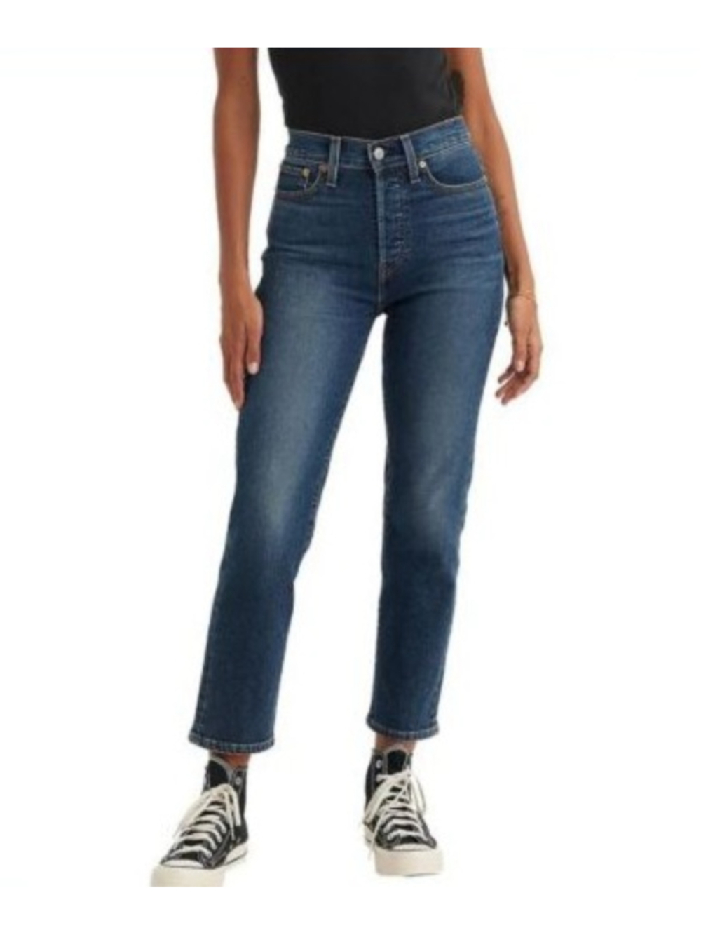 Levi's Wedgie Straight Leg Jeans High-Rise Size 27 / 4